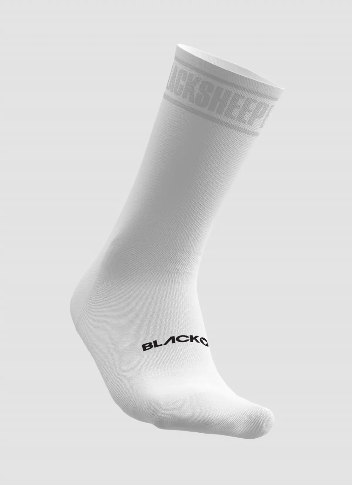 crew_sock__white_reflective_1.webp Black Sheep Accessories | Crew Sock - White Reflective