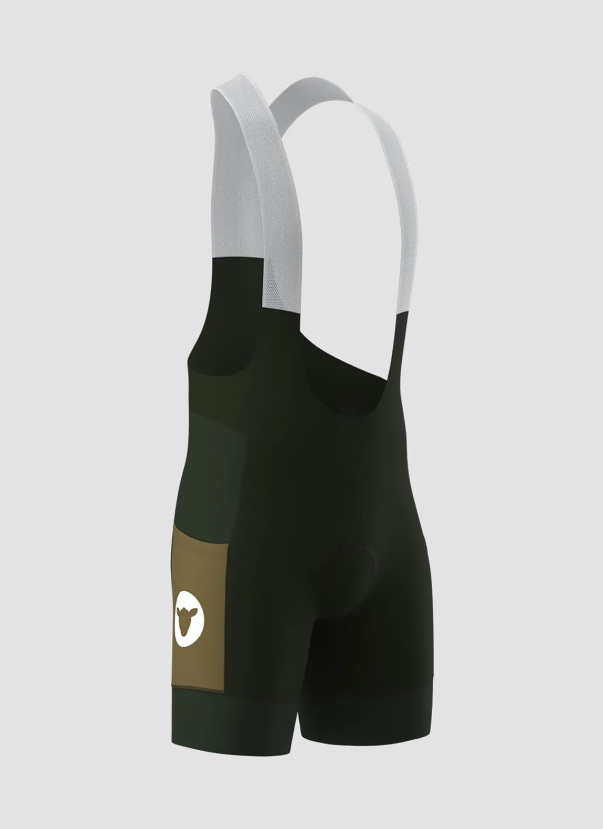 mens_cargo_bib__military_olive_2.webp Black Sheep Shorts | Bibs | Men's Cargo Bib - Military Olive