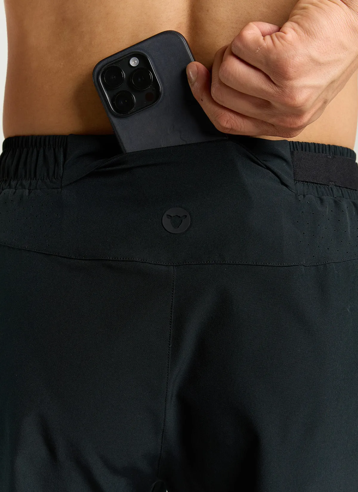 mens_dry__trail_short__black_3.webp Black Sheep Bibs | Shorts | Men's Dry 6" Trail Short - Black