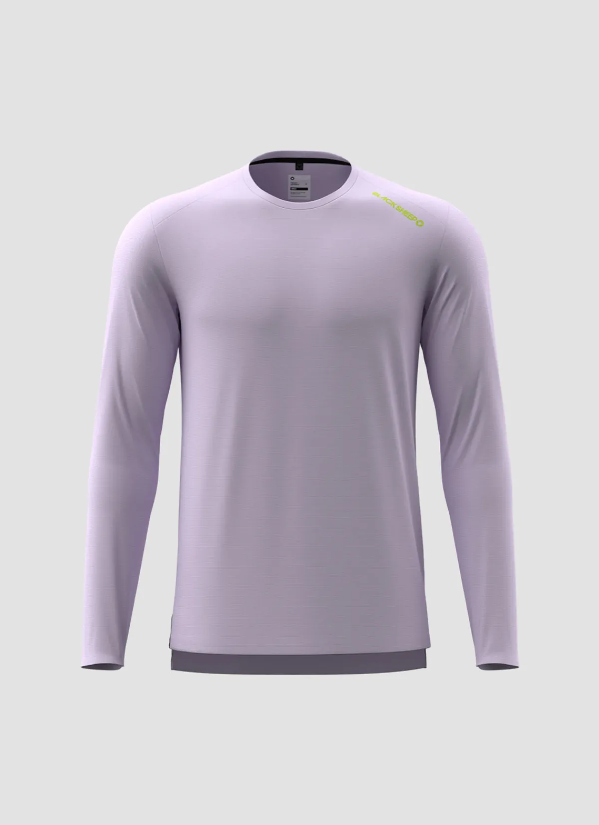 Black Sheep Shirts And Singlets | Men's Dry LS Tee - Pastel Lilac PastelLilac