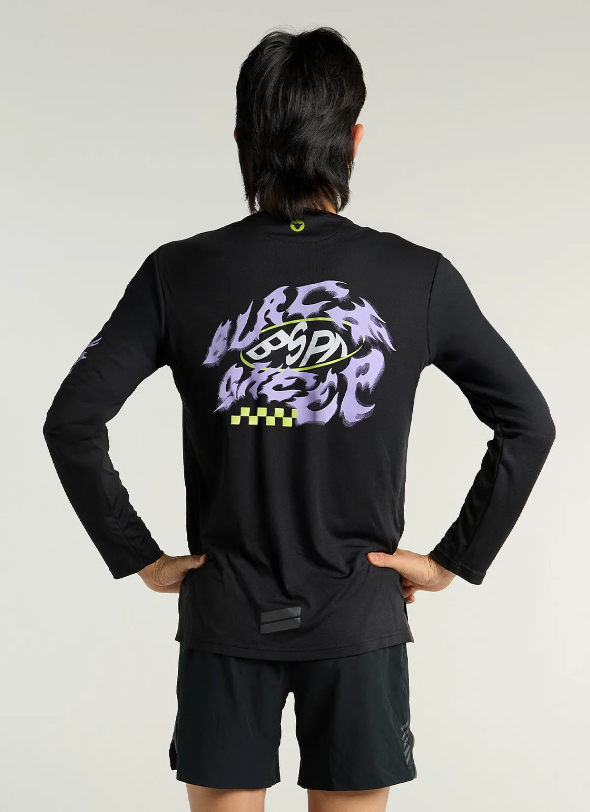 Black Sheep Shirts And Singlets | Men's Dry LS Tee - Radial