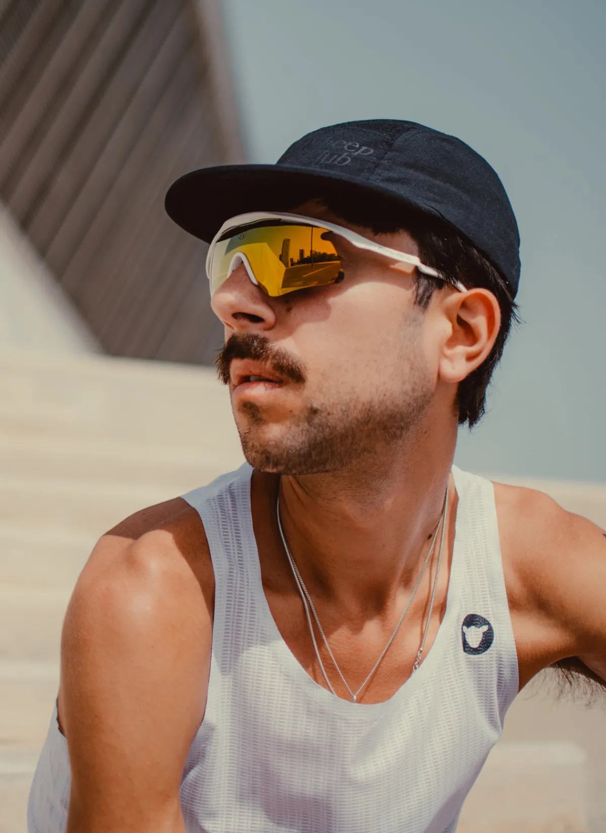 Black Sheep Shirts And Singlets | Men's Fly Singlet - White