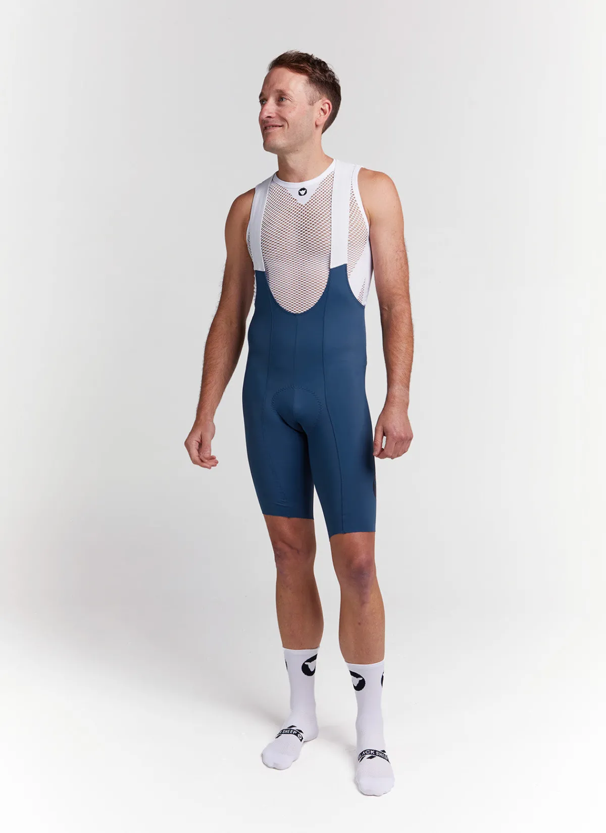 Black Sheep Shorts | Bibs | Men's Team Bib - Indigo Blue IndigoBlue