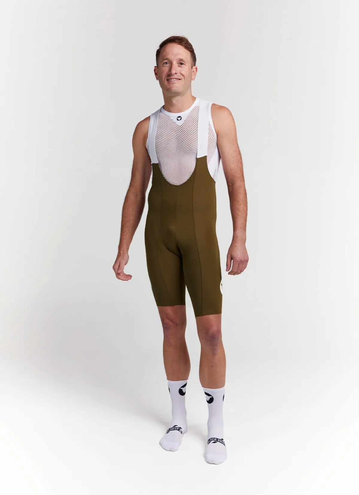 Black Sheep Shorts | Bibs | Men's Team Bib - Military Olive MilitaryOlive