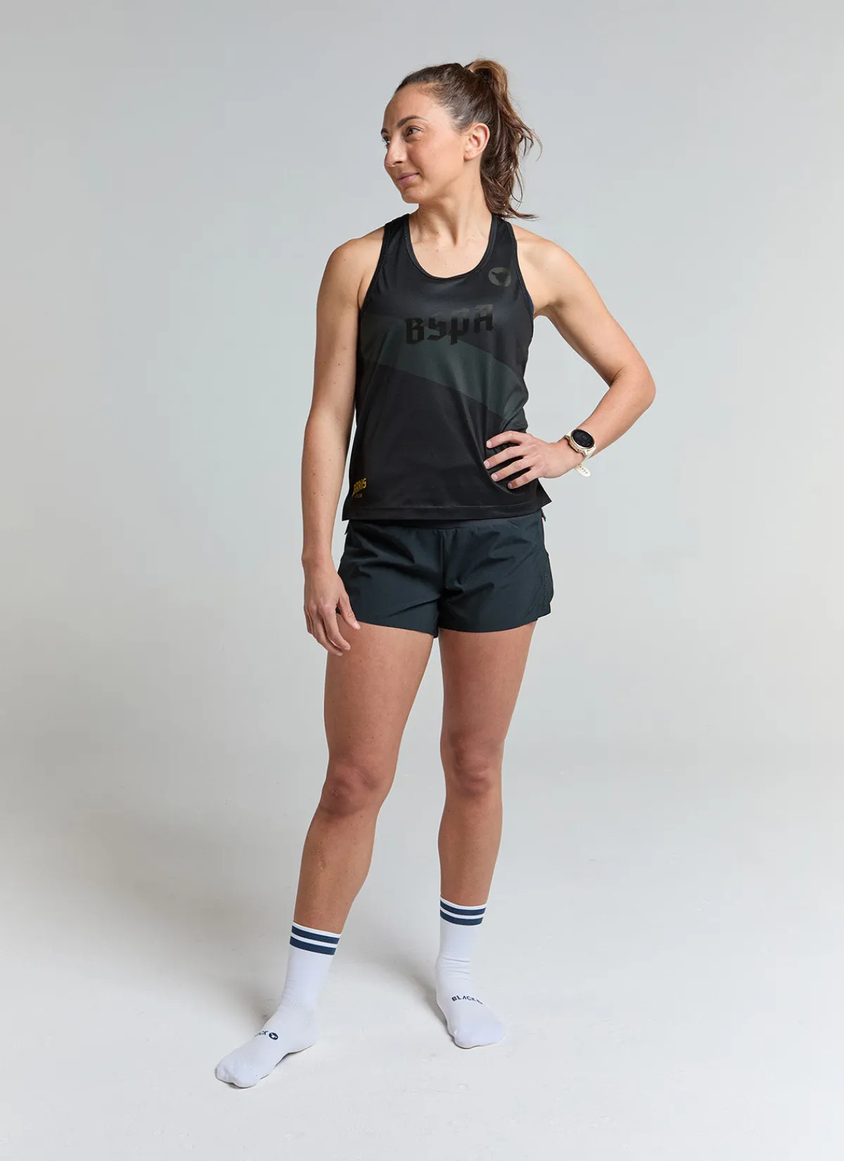 Black Sheep Shirts And Singlets | Women's Dry Singlet - Vintage Black VintageBlack
