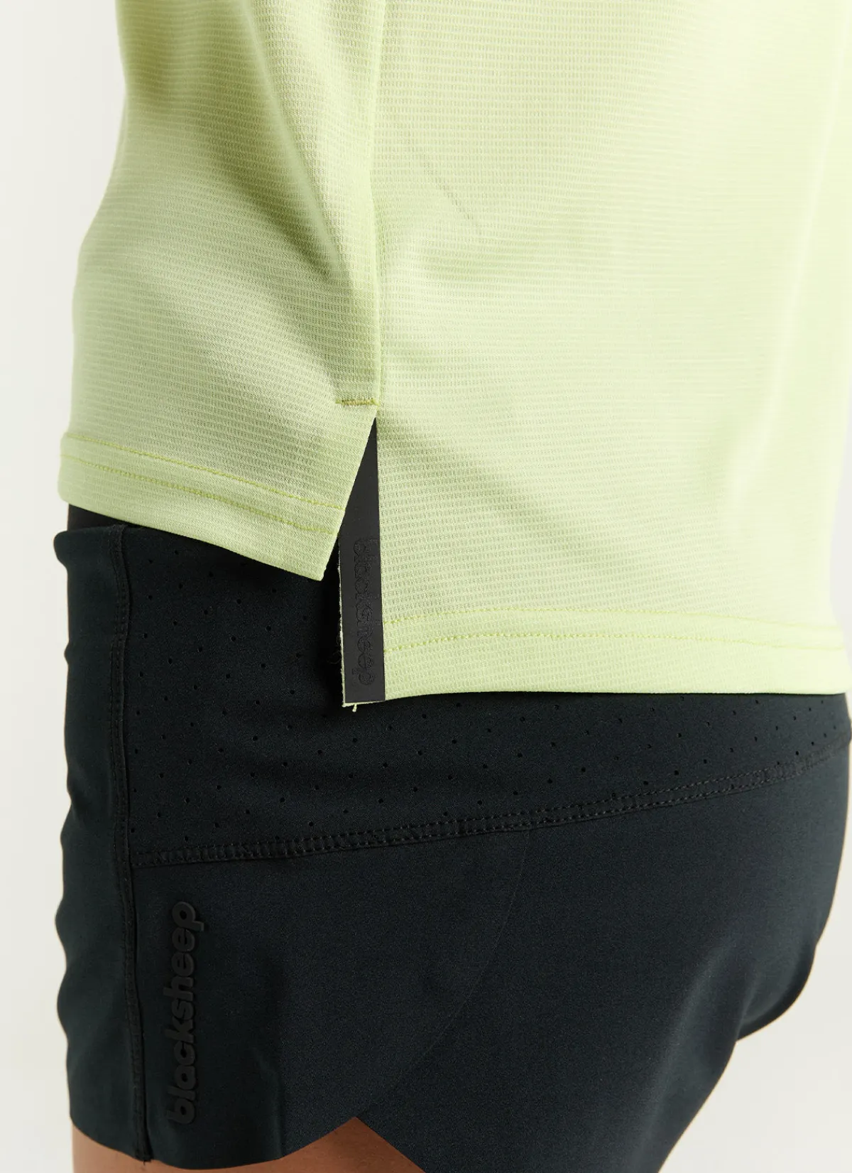 womens_dry_ss_tee__shadow_lime_5.webp Black Sheep Shirts And Singlets | Women's Dry SS Tee - Shadow Lime ShadowLime