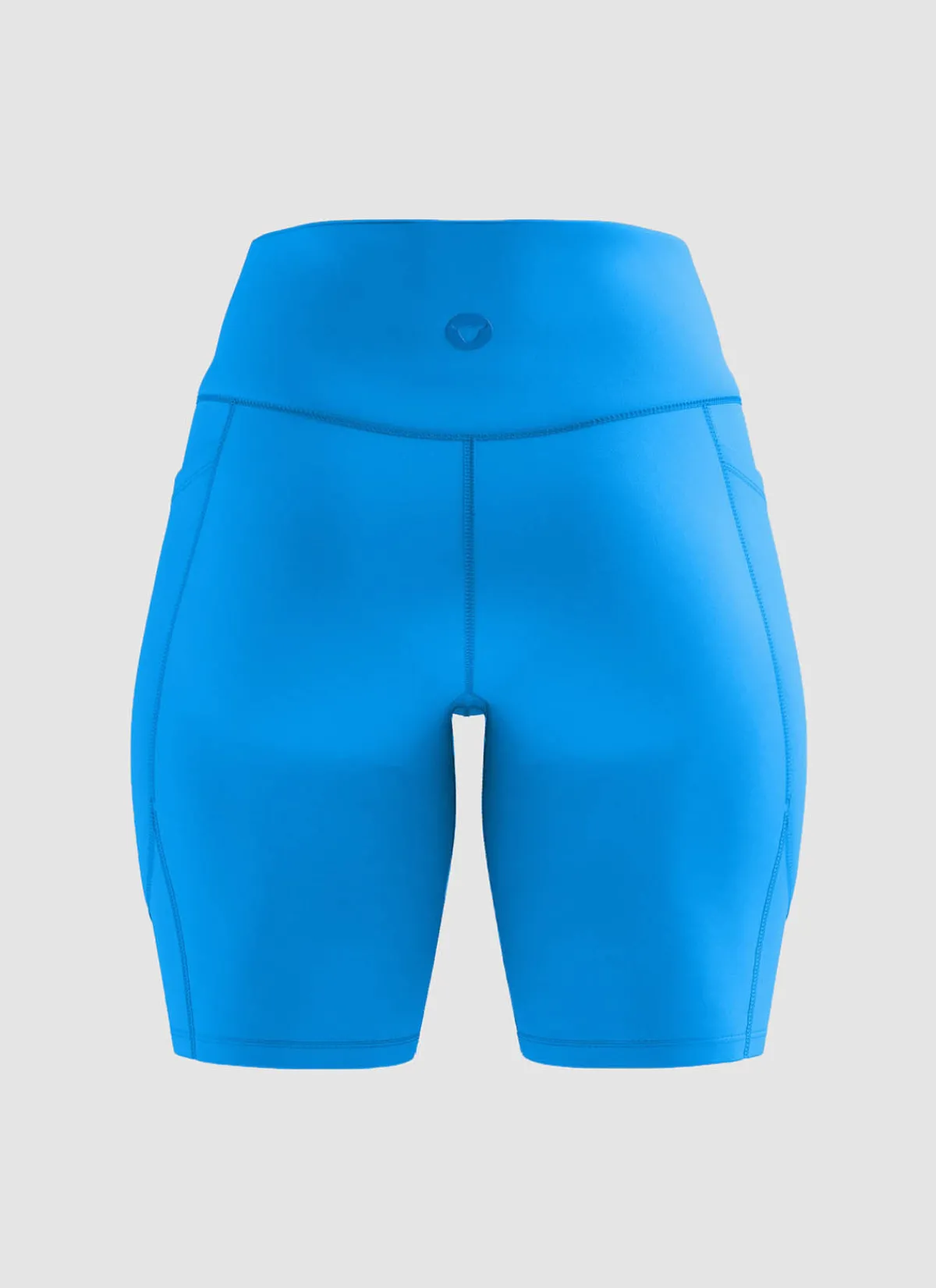 womens_flex_half_tights__victoria_blue_5.webp Black Sheep Sportswear | Shorts & Tights | Women's Flex Half Tights - Victoria Blue VictoriaBlue