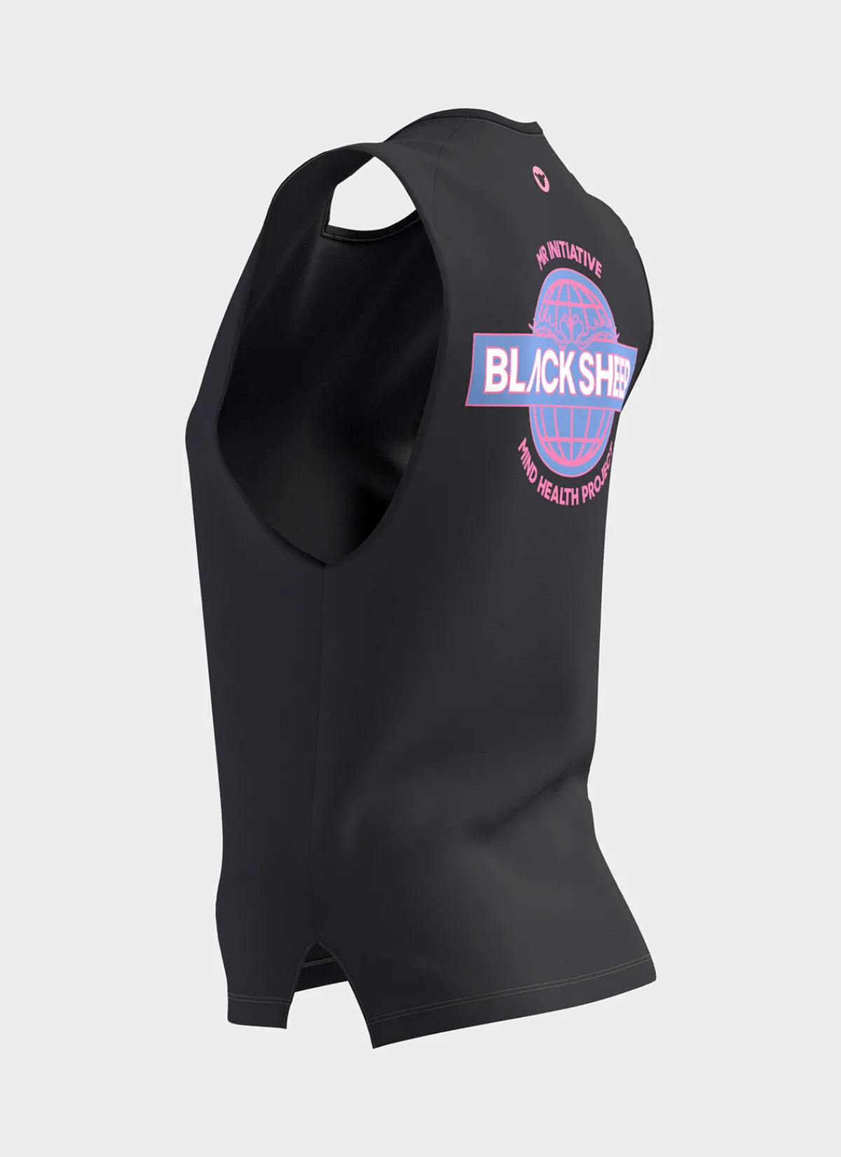 womens_flex_tank__mind_health__black_2.webp Black Sheep Sportswear | Women's Flex Tank - Mind Health - Black MindHealth-Black