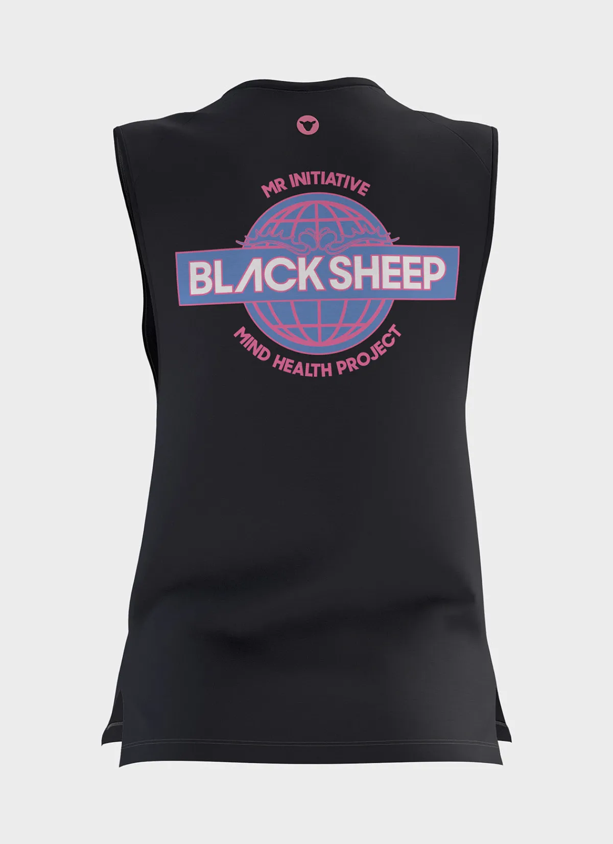 womens_flex_tank__mind_health__black_3.webp Black Sheep Sportswear | Women's Flex Tank - Mind Health - Black MindHealth-Black