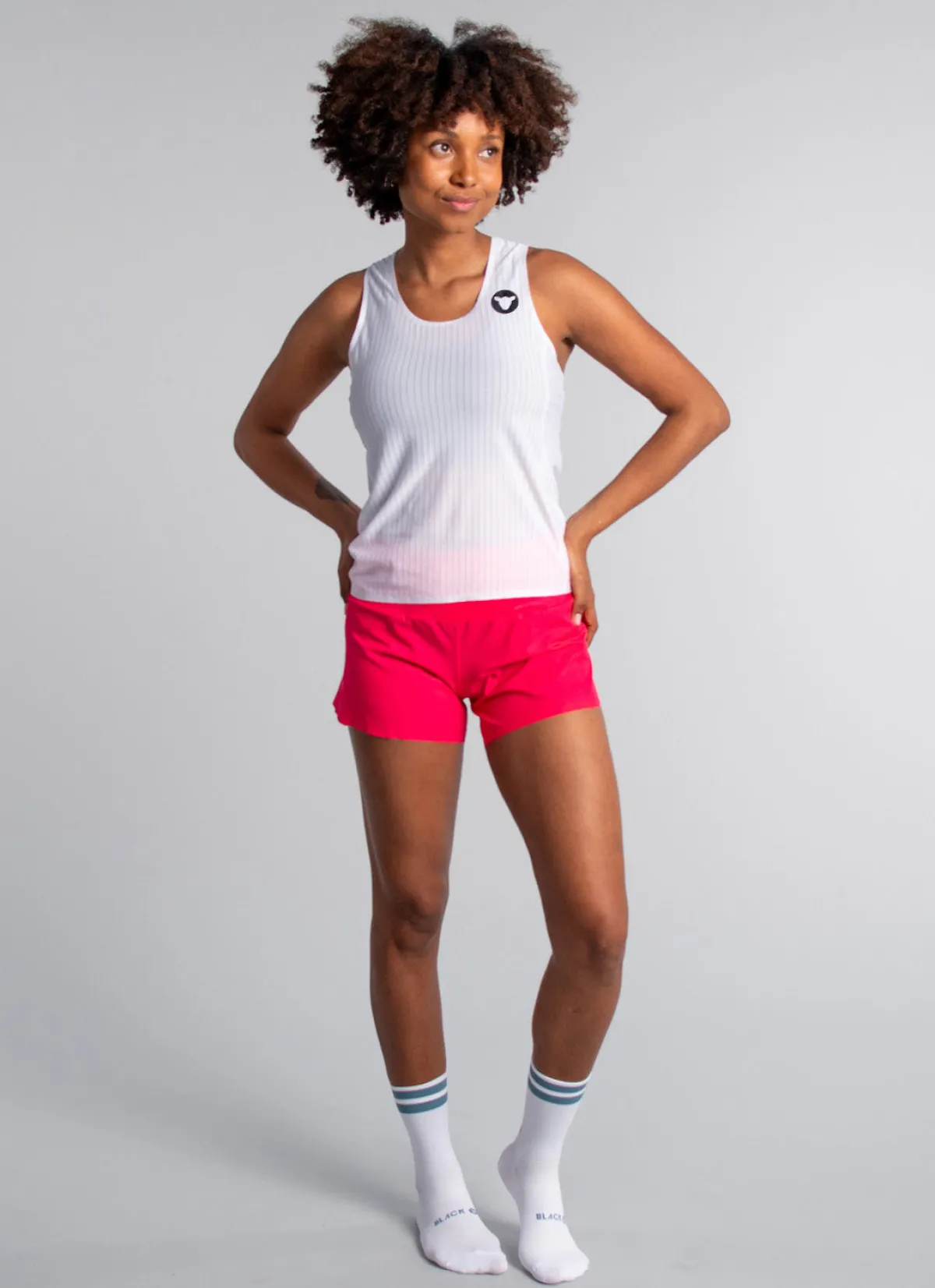 Black Sheep Shirts And Singlets | Women's Fly Singlet - White