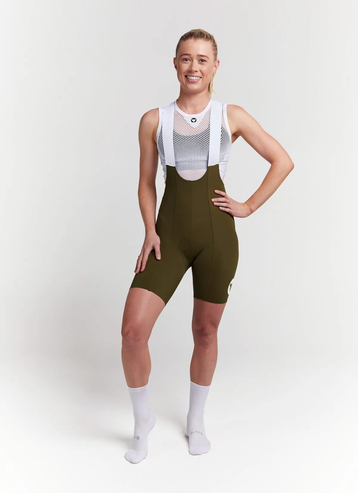 Black Sheep Shorts & Tights | Bibs | Women's Team 7" Bib - Military Olive MilitaryOlive