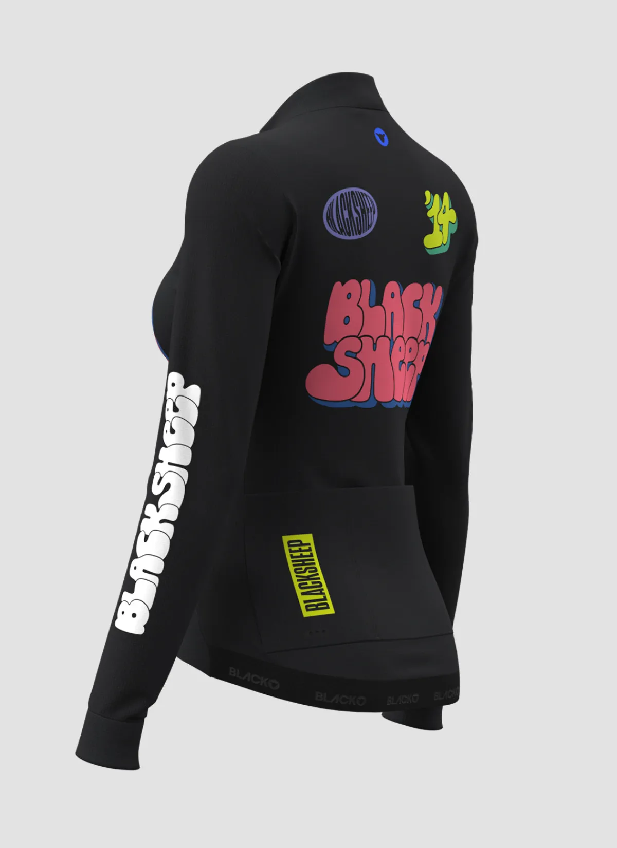 womens_thermodream_jersey__anniversary_black_4.webp Black Sheep Jerseys | Women's ThermoDream Jersey - Anniversary Black AnniversaryBlack