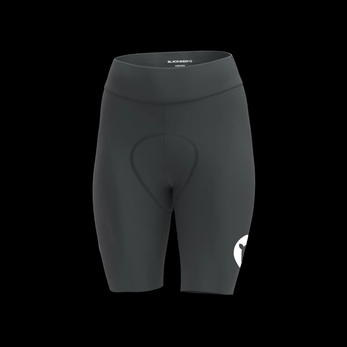 womens_wmn_integrated_short__woodland_grey_7.webp Black Sheep Shorts & Tights | Bibs | Women's WMN Integrated Short - Woodland Grey WoodlandGrey