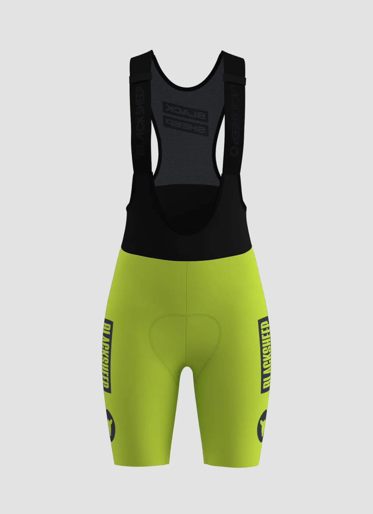 Black Sheep Shorts & Tights | Bibs | Women's Zer0 Bib and Brace - Acid Lime AcidLime