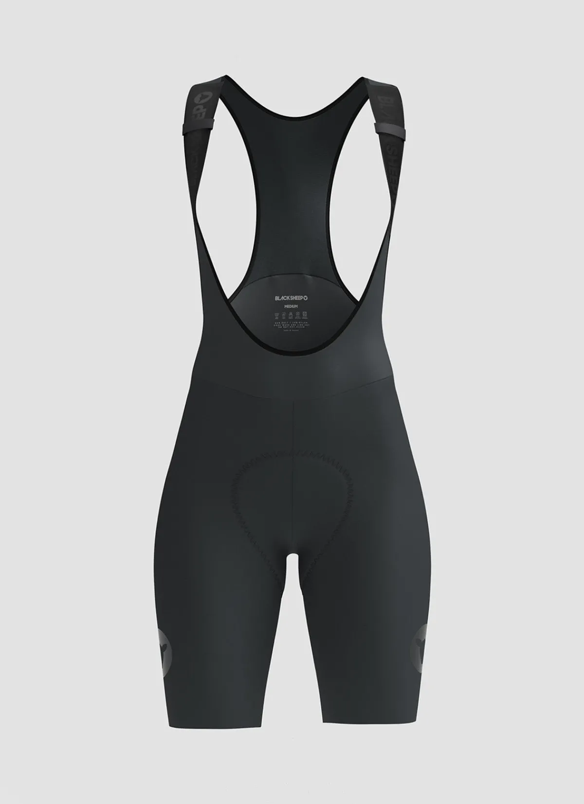 Black Sheep Shorts & Tights | Bibs | Women's Zer0 Bib and Brace - Woodland Grey WoodlandGrey